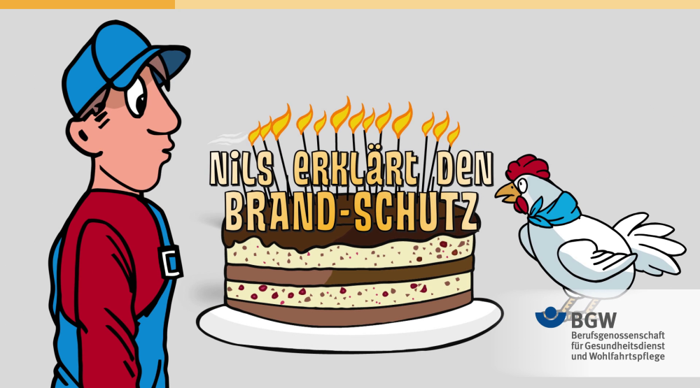 Nils erklärt den Brandschutz