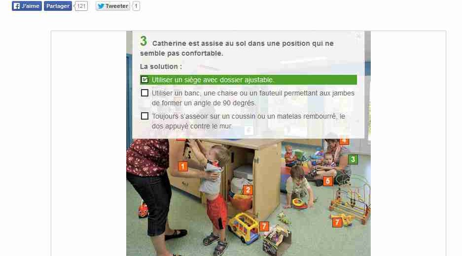 Site Web « Cherchez l’erreur »